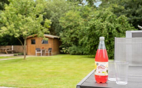 Liljana - 30Km from the Sea: Garden, Lawn, Yard, Backyard, Park, Garden Buildings, Bottle, Outdoor Table, Outdoor Furniture