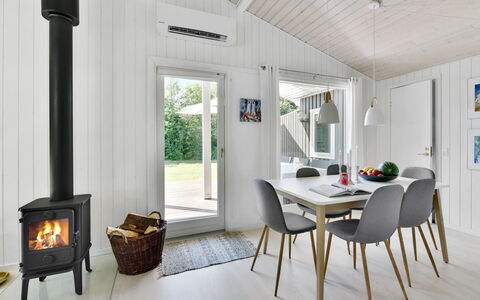 Brune - 30Km from the Sea: Flooring, Furniture, Home, Floor, Living Room, Chair, Wood-Burning Stove, Ceiling, Hearth, Wood Flooring