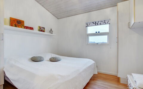 Clarissa - 300M from the Sea: Bedroom, Floor, Flooring, Bed, Wood, Interior Design, Ceiling, Bed Sheet, Bedding, Room