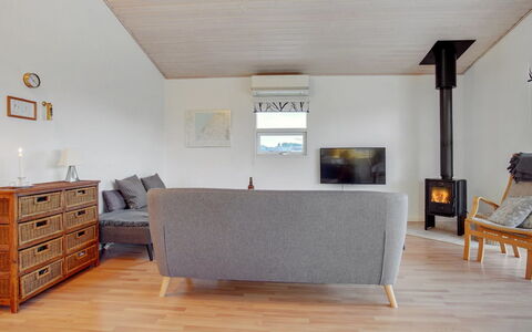 Clarissa - 300M from the Sea: Furniture, Flooring, Interior Design, Floor, Wood, Couch, Living Room, Room, Lighting, Wood Flooring