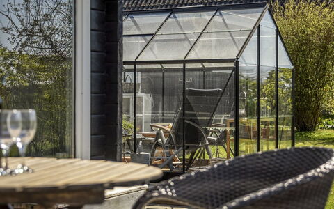 Ylvie - 150M from the Sea: Blue, Shrub, Cottage, Groundcover, Garden, Estate, Shade, Landscaping, Farmhouse, Eco Hotel