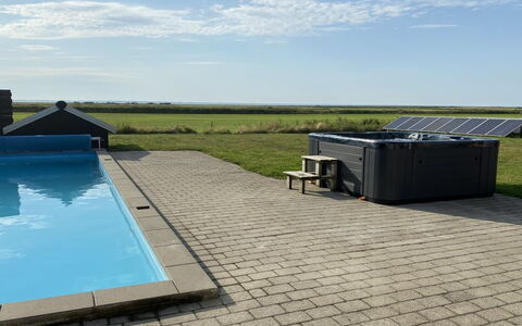Stefania - 700M from the Sea: Roof, Shade, Lawn, Yard, Swimming Pool, Outdoor Furniture, Backyard, Shed