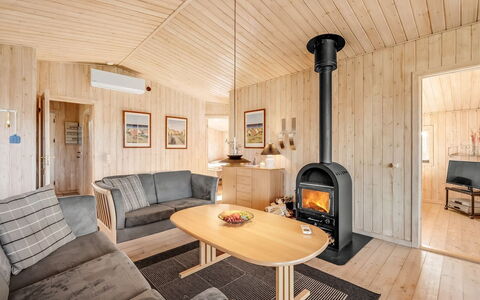 Benjamina - 530M to the Fjord: Furniture, Interior Design, Flooring, Wood, Floor, Ceiling, Wood Flooring, Chair, Table, Lighting