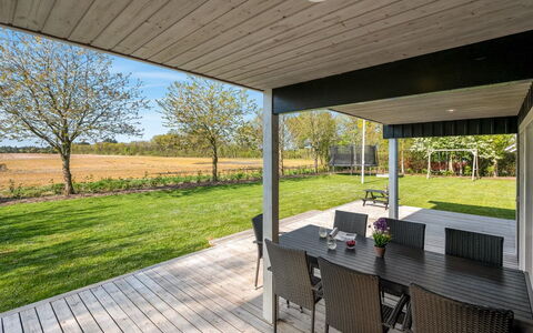 Adelia - 850M to the Fjord: Porch, Land Lot, Home, Shade, Garden, Deck, Patio, Ceiling, Backyard, Outdoor Structure