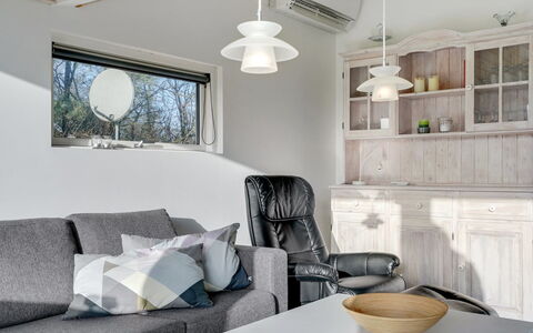 Ingward - 300M to the Fjord: Furniture, Interior Design, Light Fixture, Wall, Flooring, Ceiling, Floor, Lighting, Room, Living Room