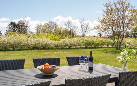 Ingward - 300M to the Fjord: Furniture, Table, Outdoor Furniture, Chair, Outdoor Table, Land Lot, Garden, Kitchen & Dining Room Table, Shade, Lawn