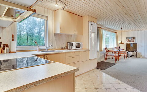 Leny - 450M to the Fjord: Wood, Ceiling, Interior Design, Flooring, Countertop, Floor, Kitchen, Room, Home, Light Fixture