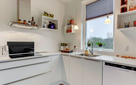 Timotej - 75M to the Fjord: Kitchen Appliance, Kitchen, Countertop, Interior Design, Major Appliance, Cabinetry, Home Appliance, Wall, Ceiling, Furniture