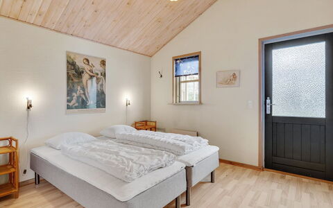 Raika - 450M to the Fjord: Wood, Bedroom, Home, Bed, Ceiling, Bed Frame, Bedding, Cottage, Bed Sheet, Hardwood