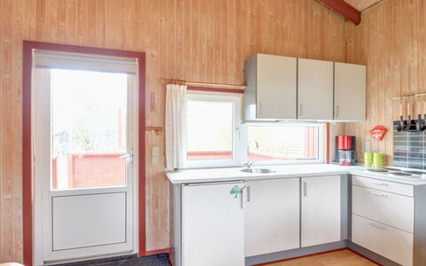 Annik - 980M to the Fjord: Wood, Home, Kitchen, Ceiling, Interior Design, Wood Stain, Room, Sink, Countertop, Kitchen Sink