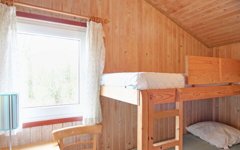 Annik - 980M to the Fjord: Wood, Furniture, Flooring, Bedroom, Interior Design, Floor, Bed, Ceiling, Wood Stain, Room
