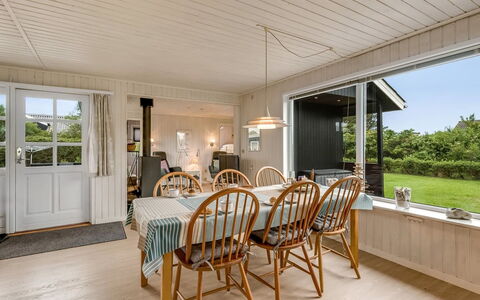 Theodor - 180M to the Fjord: Furniture, Interior Design, Flooring, Wood, Floor, Ceiling, Wood Flooring, Chair, Table, Lighting