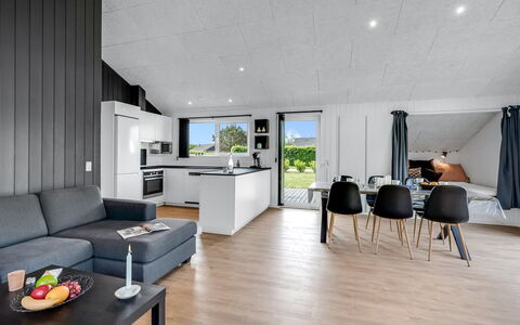 Leeve - 1.4Km to the Fjord: Roof, House, Home, Cottage, Door, Siding, Deck, Porch, Plank, Hardwood