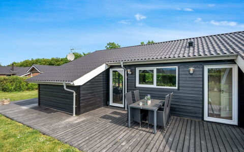 Leeve - 1.4Km to the Fjord: Roof, House, Home, Cottage, Door, Siding, Deck, Porch, Plank, Hardwood