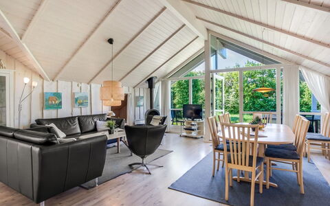 Isving - 1.1Km to the Fjord: Furniture, Interior Design, Flooring, Wood, Floor, Ceiling, Wood Flooring, Chair, Table, Lighting