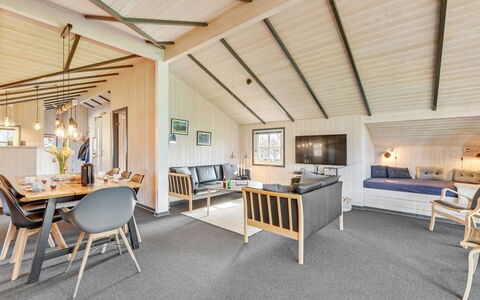 Martina - 560M to the Fjord: Furniture, Interior Design, Flooring, Wood, Floor, Ceiling, Wood Flooring, Chair, Table, Lighting