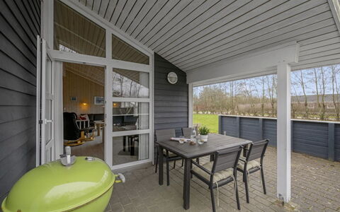 Tinka - 1.2Km to the Fjord: Wood, Ceiling, Home, Architecture, Door, Siding, Porch, House, Cottage, Hardwood