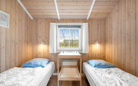 Tinka - 1.2Km to the Fjord: Wood, Bedroom, Ceiling, Floor, Interior Design, Bed, Bedding, Plank, Bed Frame, Hardwood