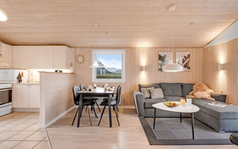Marten - 1.2Km to the Fjord: Furniture, Interior Design, Flooring, Wood, Floor, Ceiling, Wood Flooring, Chair, Table, Lighting
