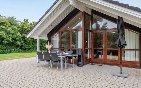 Chermeine - 1.2Km to the Fjord: Wood, Home, Shade, Porch, Cottage, Hardwood, Estate, Outdoor Structure, Deck, Outdoor Furniture