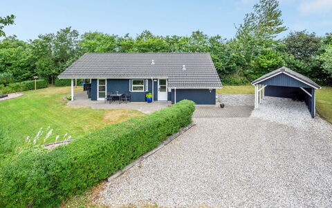 Herlugh - 1Km to the Fjord: Roof, House, Home, Cottage, Estate, Driveway, Farmhouse, Lawn, Garden, Siding