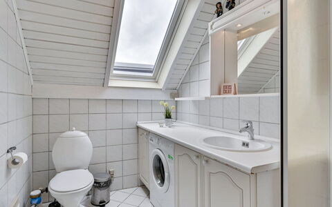Earline - 900M to the Fjord: Flooring, Plumbing Fixture, Floor, Interior Design, Ceiling, Bathroom, Plumbing, Tap, Tile, Sink
