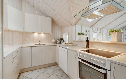 Clarina - 800M to the Fjord: Kitchen, Interior Design, Wood, Flooring, Ceiling, Countertop, Kitchen Appliance, Floor, Cabinetry, Furniture