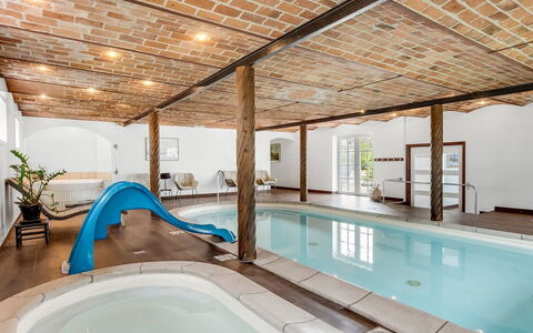 Fintan - 2Km to the Fjord: Flooring, Wood, Floor, Interior Design, Ceiling, Furniture, Resort, Swimming Pool, Wood Flooring, Wood Stain