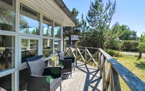 Olof - 100M from the Sea: Roof, Home, Door, Cottage, Shade, Siding, Yard, Estate, Backyard