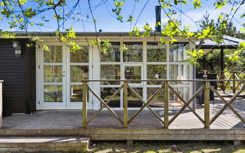 Olof - 100M from the Sea: Roof, Home, Door, Cottage, Shade, Siding, Yard, Estate, Backyard