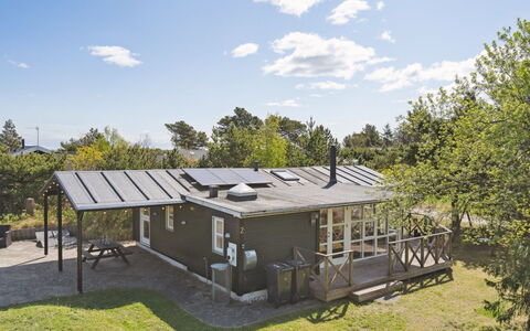 Olof - 100M from the Sea: Roof, Home, Door, Cottage, Shade, Siding, Yard, Estate, Backyard