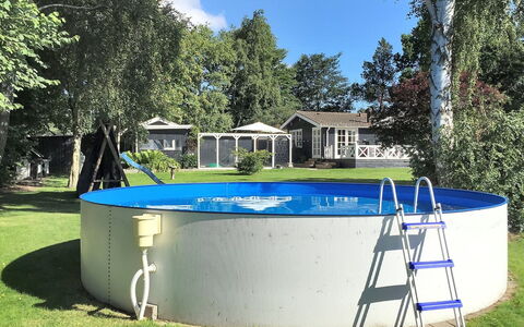 Jeip - 400M to the Fjord: Blue, Composite Material, Swimming Pool, Leisure, Garden, Shade, Backyard, Landscaping, Lawn, Yard