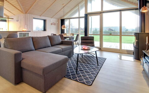 Gertrude - 1.1Km to the Fjord: Wood, Furniture, Flooring, Couch, Ceiling, Interior Design, Living Room, Floor, Wood Flooring