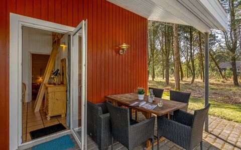 Luciane - 2.5Km from the Sea: Cottage, Backyard, Yard, Garden Buildings, Shed, Siding, Outdoor Furniture, Log Cabin, Outdoor Structure, Shack