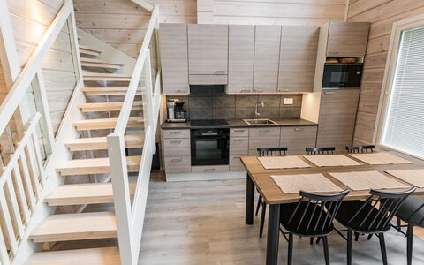 Villa Galdu B: Cottage, House, Home, Garden Buildings, Siding, Log Cabin, Farmhouse, Estate, Shed, Yard