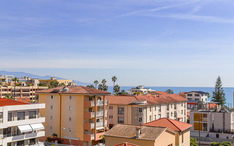 La Plage du Cap: Water, Sky, Cloud, Water Resources, Mountain, Azure, Blue, Coastal And Oceanic Landforms, Tower