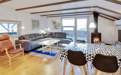 Igilfar - 700M from the Sea: Furniture, Interior Design, Flooring, Wood, Floor, Ceiling, Wood Flooring, Chair, Table, Lighting