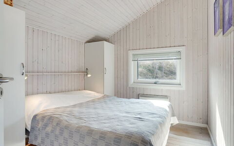 Dania - 300M from the Sea: Wood, Ceiling, Bedroom, Interior Design, Bed, Flooring, Home, Floor, Room, Bedding