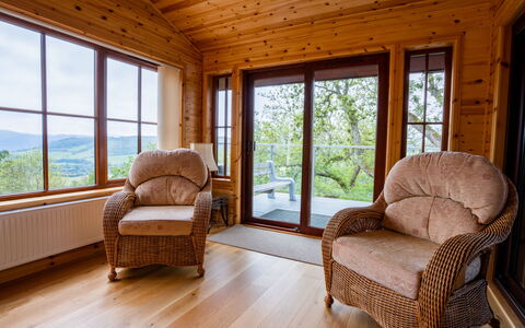 Drumnadrochit 121: Furniture, Property, Building, Plant, Window, Comfort, Wood, Interior Design, Tree