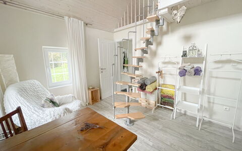 Tiny Lavender House: Furniture, Property, Table, Chair, Building, Wood, Interior Design, Flooring, Floor, Hardwood