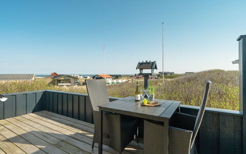 Alvilde - 100M from the Sea: Furniture, Interior Design, Flooring, Wood, Floor, Ceiling, Wood Flooring, Chair, Table, Lighting