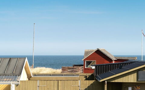 Alvilde - 100M from the Sea: Furniture, Interior Design, Flooring, Wood, Floor, Ceiling, Wood Flooring, Chair, Table, Lighting