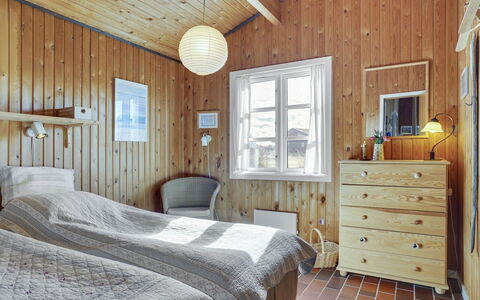 Solunka - 100M from the Sea: Bedroom, Bed, Wood, Interior Design, Furniture, Bed Sheet, Ceiling, Bedding, Floor, Home