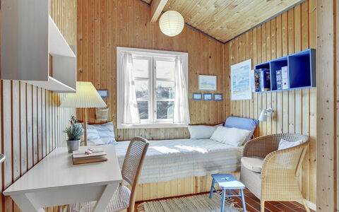 Solunka - 100M from the Sea: Furniture, Interior Design, Wood, Bedroom, Floor, Flooring, Home, Ceiling, Bed, Room