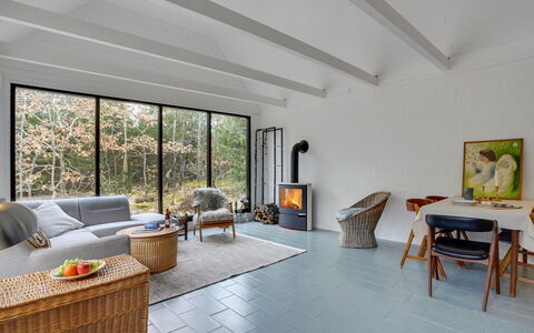 Olaf - 1.4Km from the Sea: Furniture, Flooring, Wall, Wood, Interior Design, Floor, Ceiling, Living Room, Lighting, Home