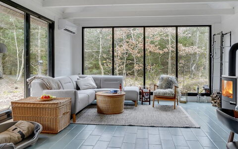 Olaf - 1.4Km from the Sea: Wood, Furniture, Flooring, Couch, Living Room, Interior Design, Floor, Home, Wood Flooring