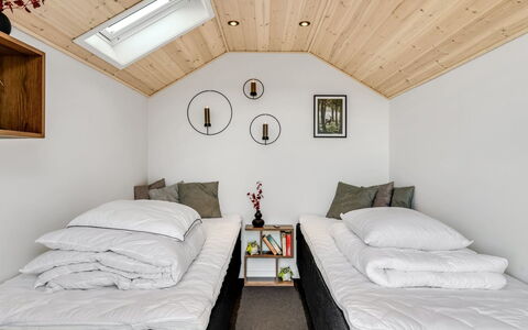 Agnesa - 1.5Km from the Sea: Bedroom, Interior Design, Wood, Bed, Floor, Flooring, Ceiling, Furniture, Room, Bedding