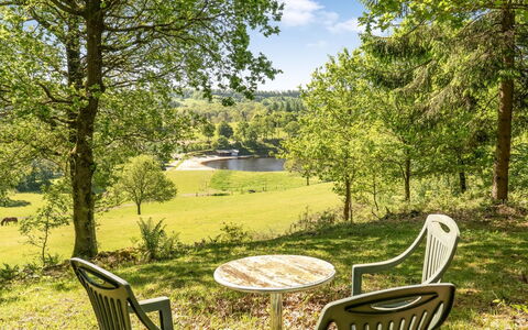 Elisabetha - 16Km from the Sea: Tree, Furniture, Garden, Lawn, Outdoor Furniture, Park, Chair, Landscaping, Shade, Pond