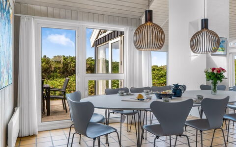 Rauli - 50M from the Sea: Furniture, Interior Design, Wood, Flooring, Chair, Dining Room, Kitchen & Dining Room Table, Table, Floor, Ceiling