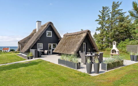 Aranja - 300M to the Fjord: Blue, Shrub, Cottage, Groundcover, Garden, Estate, Shade, Landscaping, Farmhouse, Eco Hotel